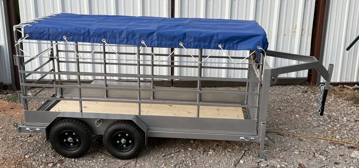 Cowboy Toys Conversion Trailer | Flatbed & Cattle Trailer Combo